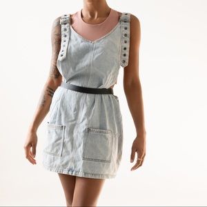 Light Denim Jumper Dress